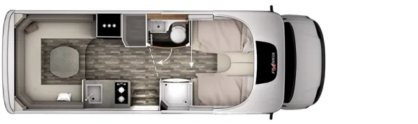 Tagesgrundriss Frankia F-Line A 680 PLUS