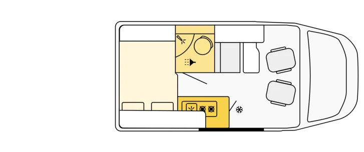 Grundriss Tag Etrusco CV 540 DB - ab Euro 67.599,-