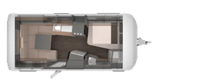 Grundriss Tag Knaus Azur 500 FU "Abverkaufsstück" mit Tageszul