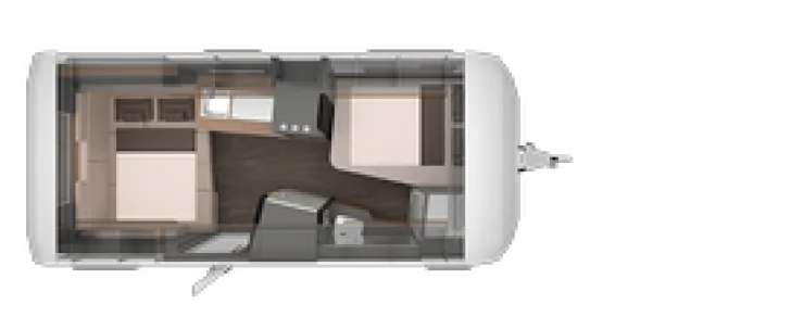 Grundriss Nacht Knaus Azur 500 FU "Abverkaufsstück" mit Tageszul