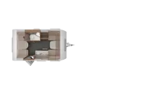 Grundriss Tag Knaus Sport 400 LK ePOWER SELECTION Lager Abverkauf