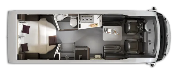 Tagesgrundriss Adria Supersonic 780 DC Tagesgrundriss Adria Supersonic 780 DC