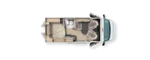 Grundriss Tag Malibu Van Compact 540 DB