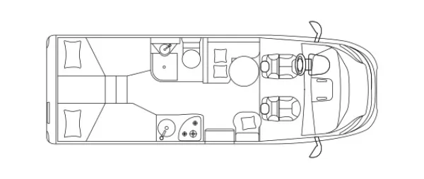 Tagesgrundriss Laika Ecovip L 2009