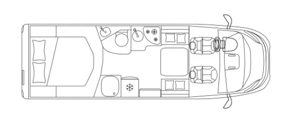 Tagesgrundriss Laika Ecovip L 3412 DS Tagesgrundriss Laika Ecovip L 3412 DS