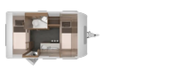 Grundriss Nacht Knaus Sport 400 LK ePOWER SELECTION Lager Abverkauf