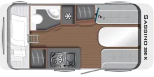 Grundriss Tag LMC Sassino 390 K