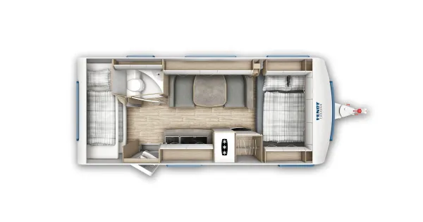 Tagesgrundriss Fendt Bianco Selection 515 SKM Tagesgrundriss Fendt Bianco Selection 515 SKM