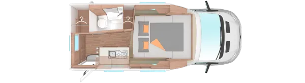 Nachtgrundriss Weinsberg X-CURSION VAN 500 LT EDITION [PEPPER]