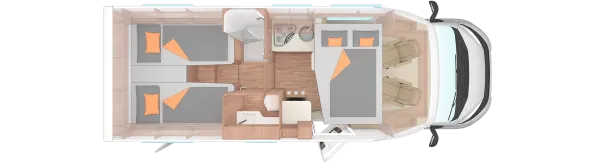 Nachtgrundriss Weinsberg CaraSuite 700 ME