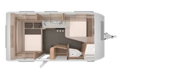 Nachtgrundriss Knaus Südwind 450 FU 60 YEARS