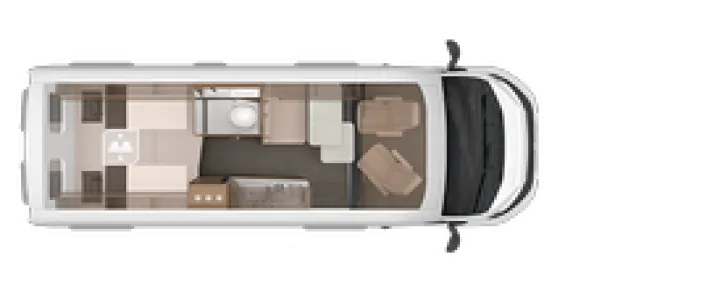 Grundriss Tag Knaus BoxLife 630 ME Tageszulassung - AUTOMATIK