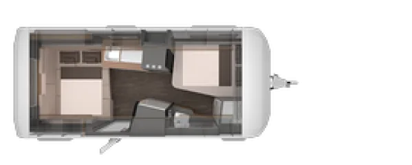 Nachtgrundriss Knaus Azur 500 FU