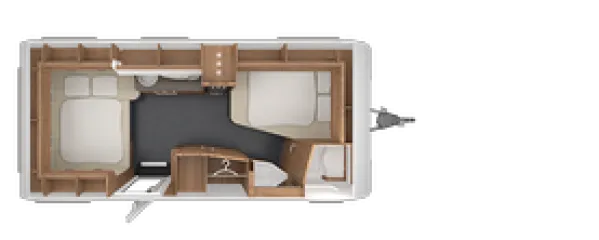 Nachtgrundriss Tabbert Da Vinci 490 TD 2,3