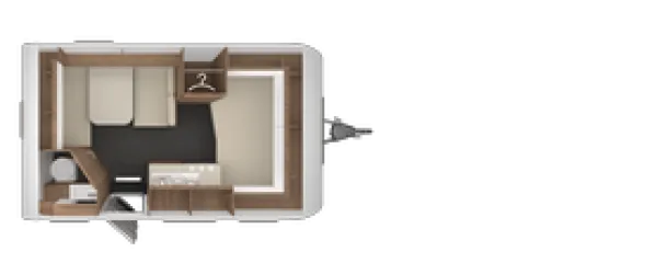 Tagesgrundriss Tabbert Senara 400 QD 2,3