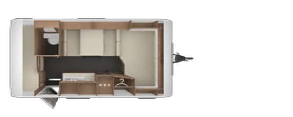 Tagesgrundriss Tabbert Senara 460 DMK 2,3