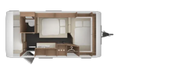 Nachtgrundriss Tabbert Senara 460 DMK 2,3