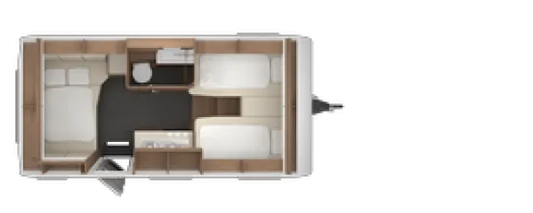 Nachtgrundriss Tabbert Senara 460 E 2,3