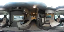 360° Innenansicht Robeta Kronos Campervan Kat. 3