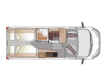 Grundriss Tag Robeta Kronos Campervan Kat. 3