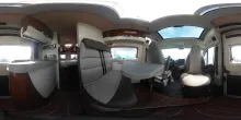 360° Innenansicht Mobilvetta Admiral K 5.1 Campervan Kat. 3