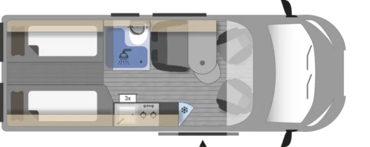 Grundriss Tag Clever SELECT LINE Spirit Sofort verfügbar