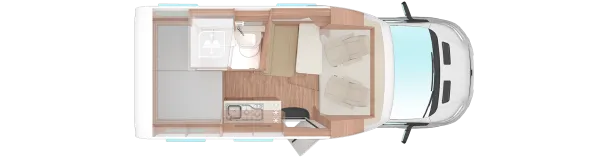 Tagesgrundriss Weinsberg X-CURSION CUV 500 MQ EDITION [PEPPER]