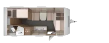 Grundriss Tag Knaus Sport 500 KD
