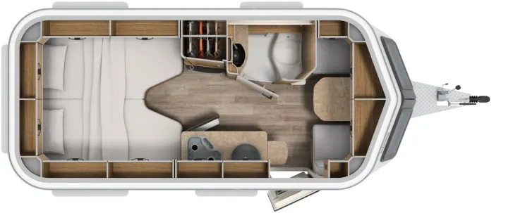 Grundriss Tag Hymer Eriba Touring 542