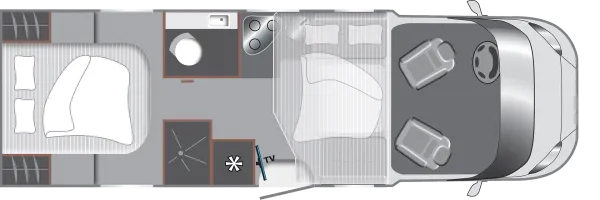 Tagesgrundriss LMC Tourer Lift H 720