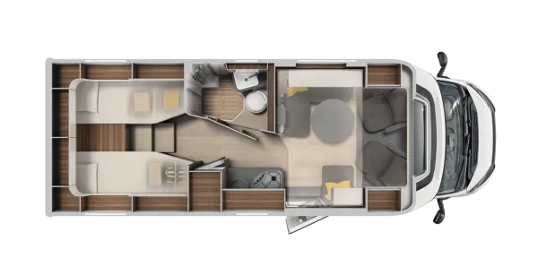 Tagesgrundriss Laika Ecovip L 3009