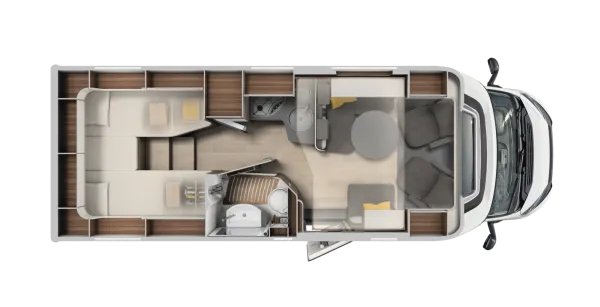 Tagesgrundriss Laika Ecovip L 3019