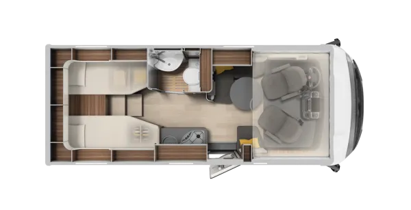 Tagesgrundriss Laika Ecovip H 2109