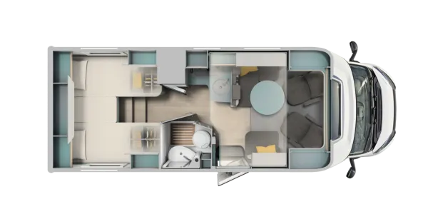 Tagesgrundriss Laika Kosmo L 319