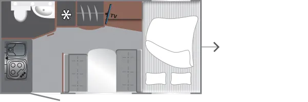 Tagesgrundriss LMC Sassino 430 D