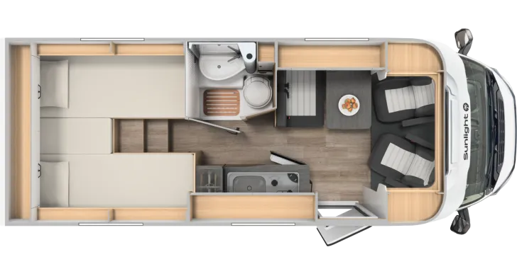 Grundriss Tag Sunlight V 66 Adventure Edition