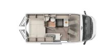 Grundriss Tag Carado CV 540 PRO