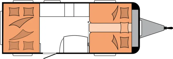 Nachtgrundriss Hobby De Luxe 515 UHL