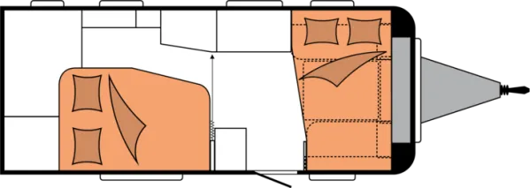 Nachtgrundriss Hobby Excellent 495 WFB