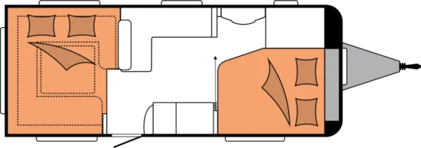 Nachtgrundriss Hobby Excellent 560 CFe
