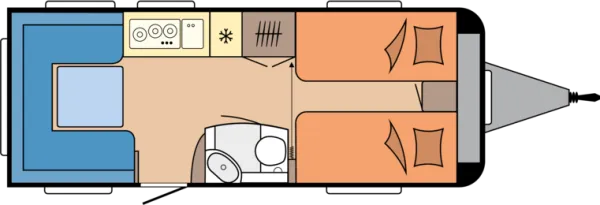 Tagesgrundriss Hobby Excellent Edition 540 UL