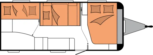 Nachtgrundriss Hobby Excellent Edition 545 KMF