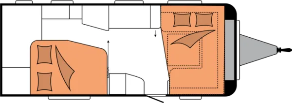 Nachtgrundriss Hobby Prestige 560 WFU