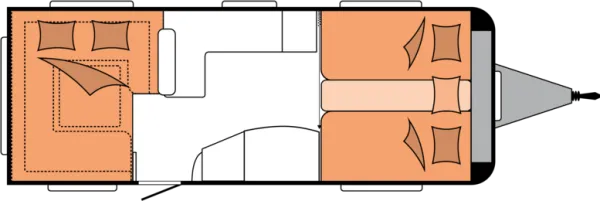 Nachtgrundriss Hobby Prestige 620 CL