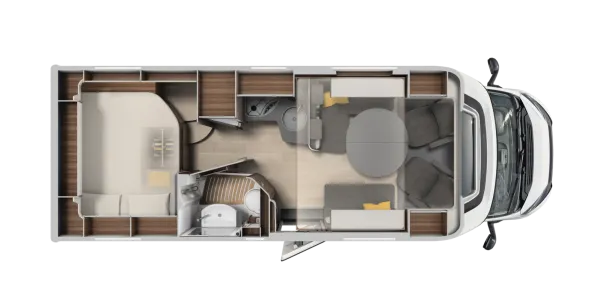 Tagesgrundriss Laika Ecovip L 3010