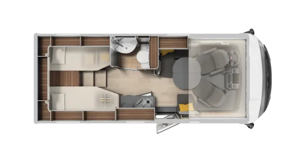 Tagesgrundriss Laika Ecovip H 2109