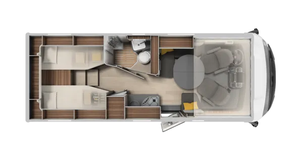 Tagesgrundriss Laika Ecovip H 3109