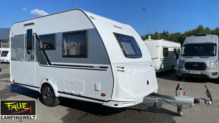 Schräg Vorne Knaus Sport 400 LK ePOWER SELECTION Lager Abverkauf