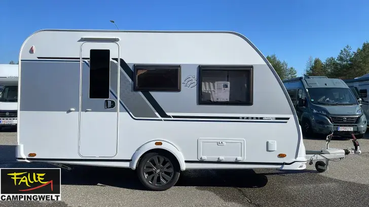 Seitlich Knaus Sport 400 LK ePOWER SELECTION Lager Abverkauf