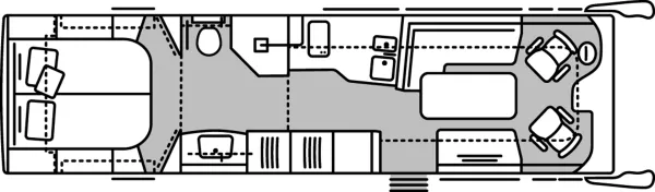 Tagesgrundriss Morelo Palace Liner 96 MBK